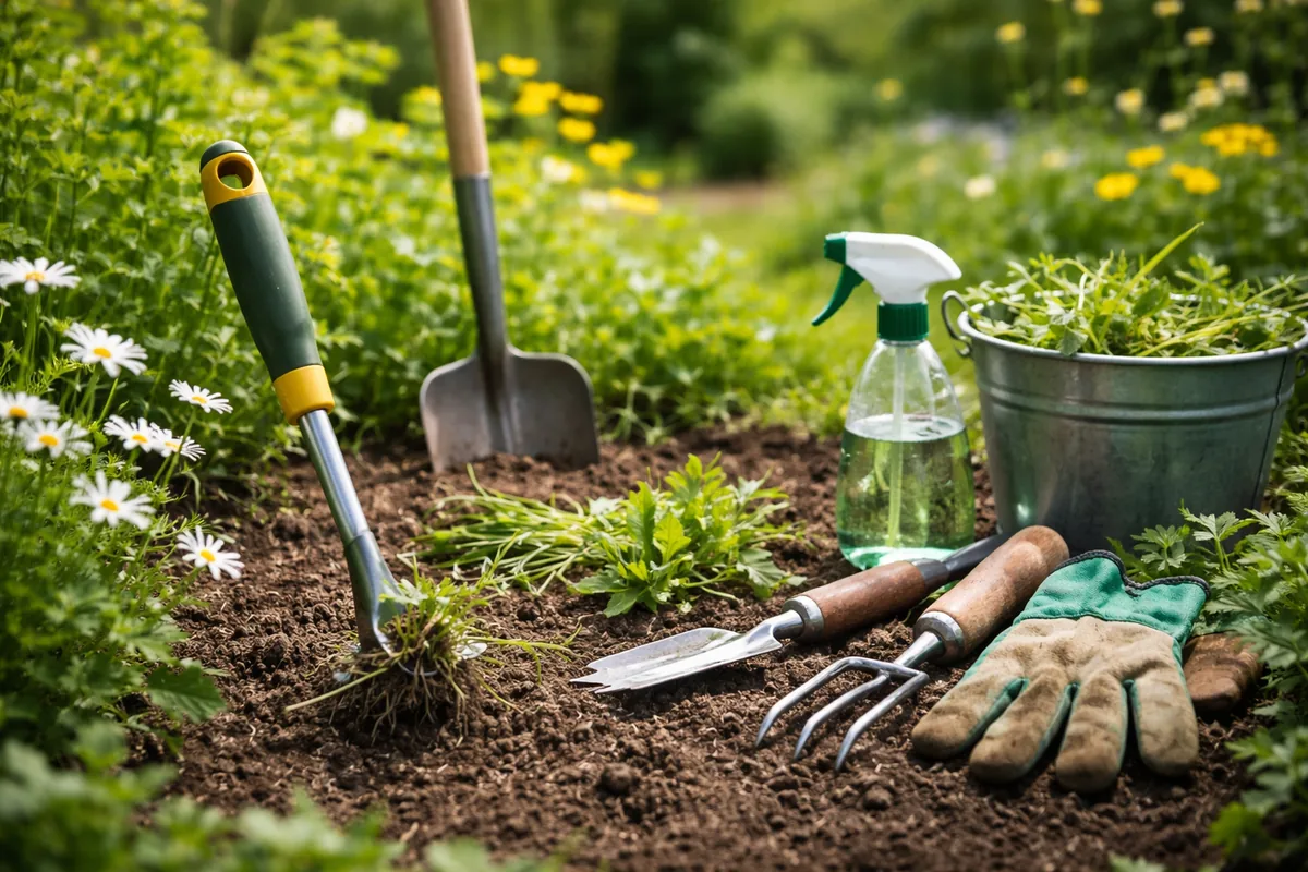 Quels outils de jardinage utiliser pour un désherbage efficace