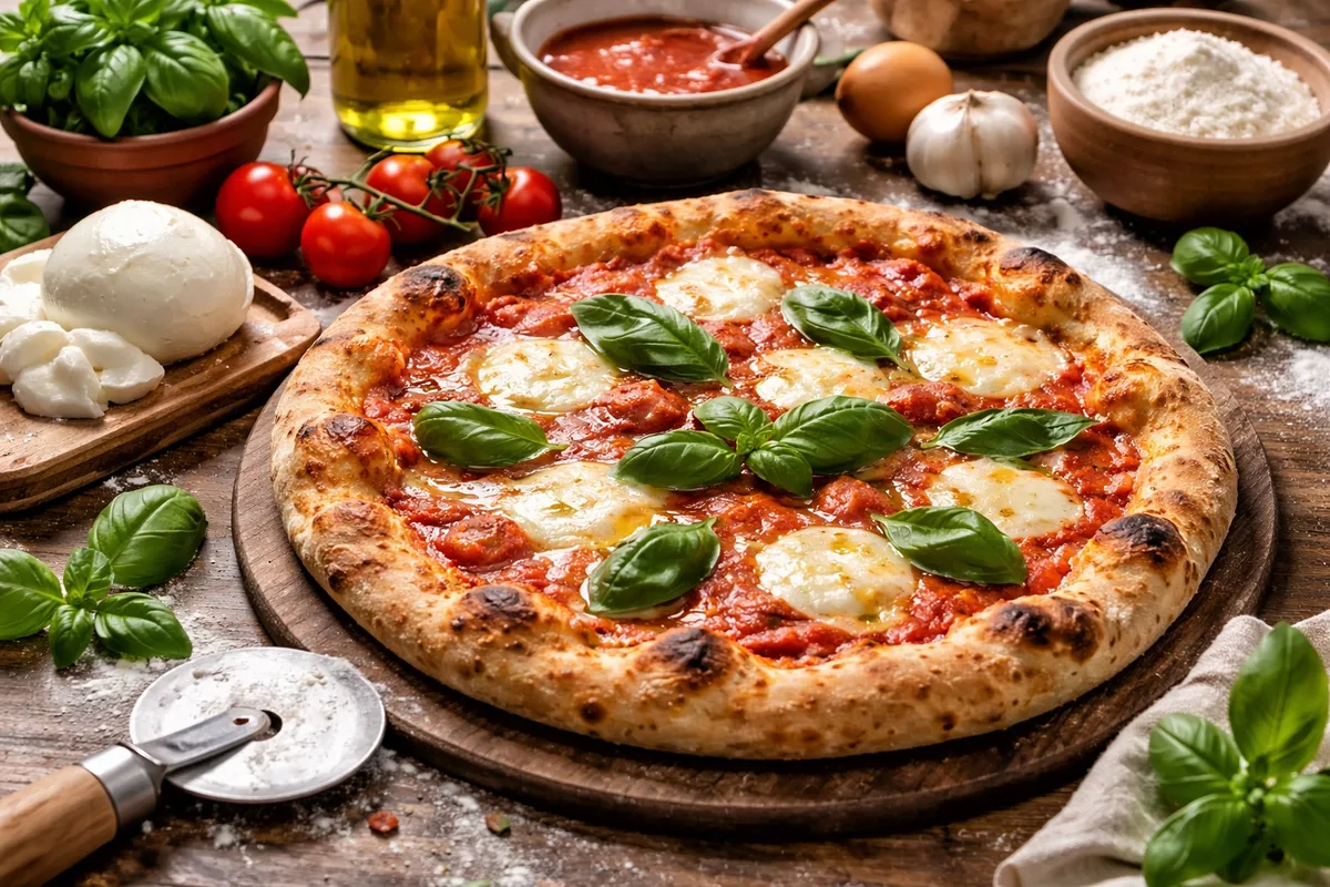 Comment préparer une pizza maison avec des ingrédients authentiques