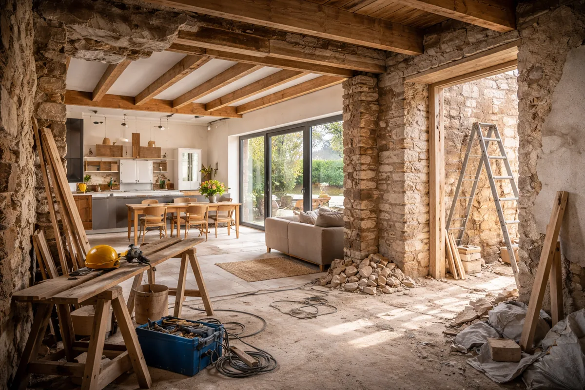 Les enjeux de la rénovation d'une maison ancienne