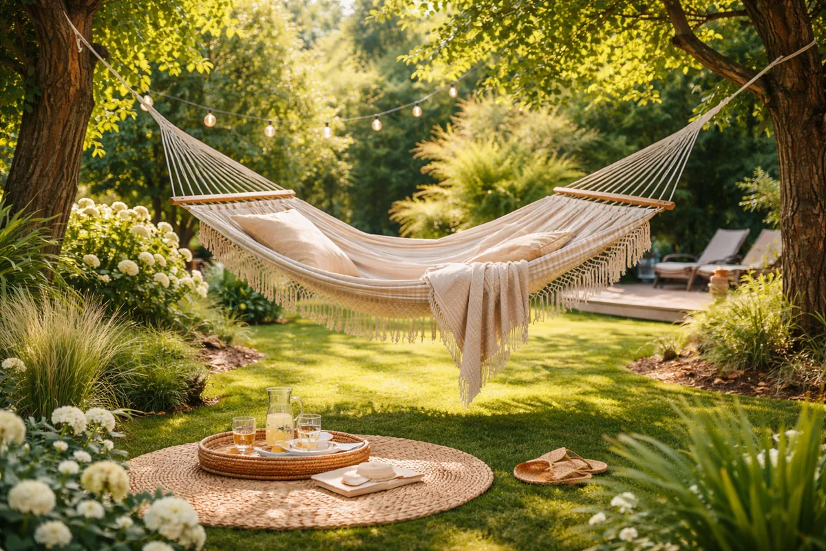 Comment choisir un hamac pour un espace détente dans votre jardin