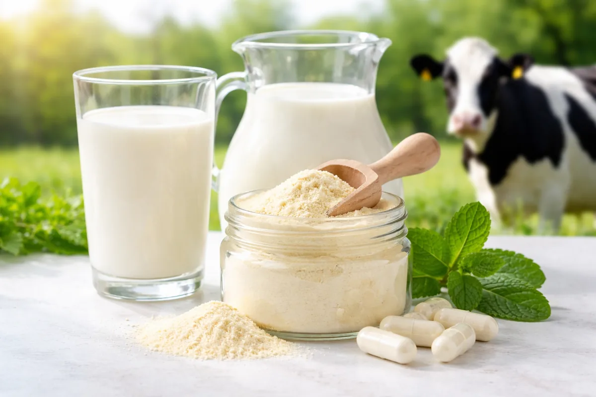 Les bienfaits du colostrum bovin sur la santé globale